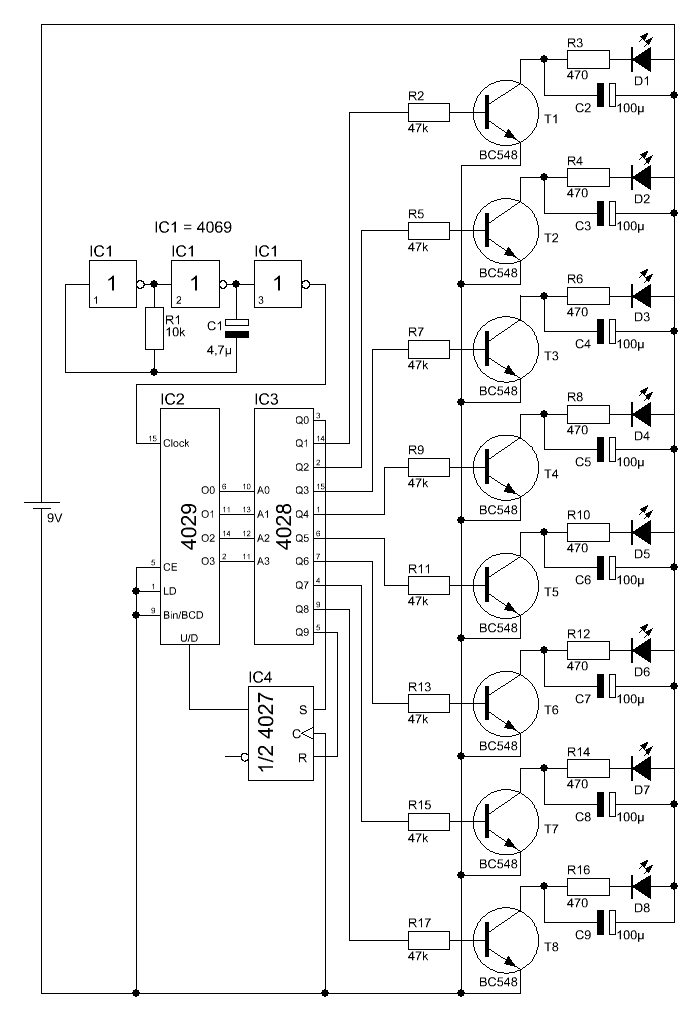 Knight-Rider-Licht 4 pin led diagram 